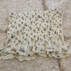 American Eagle Floral Tube Top